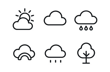Minimal Weather Icons