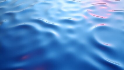 Twilight blue ripple with pink shine