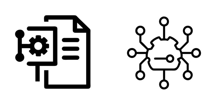 Machine Learning Artificial Intelligence Technology Icon