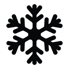 Obraz premium snowflakes on a white background