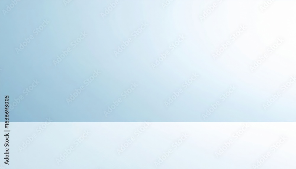 Poster calm blue background minimalist design digital art studio setting abstract view serenity concept for