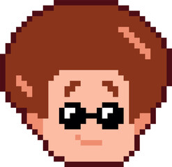 Fototapeta premium Pixel Art Kids Fighting - Retro Schoolyard Battle Sprites 