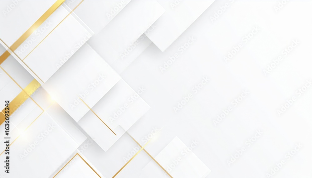 Aufkleber dynamic golden geometric shapes abstract background graphic design minimalist style close-up view vi