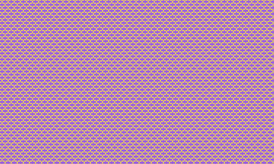 Interlocking Chainlink Pattern with Seamless Geometric Grid