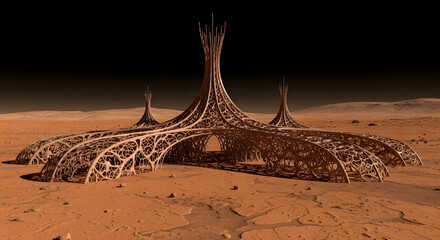 dead tree in the desert