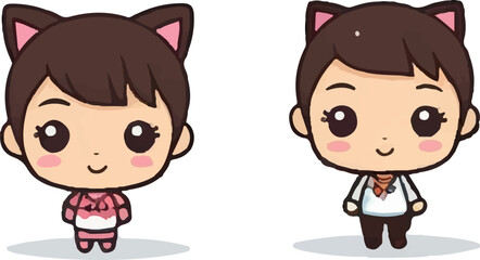 businessman and woman