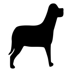 Dog Icon Vector Illustration
