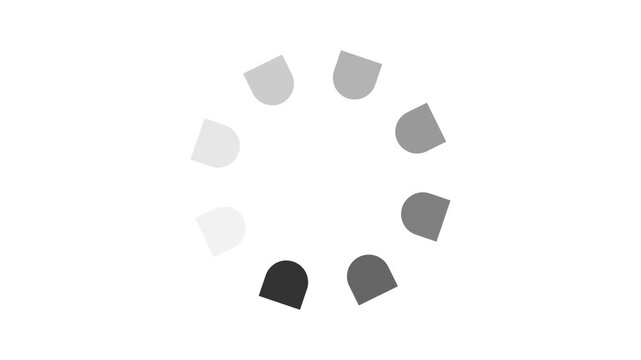circle loading animation with  white background, Circle loading  animation 