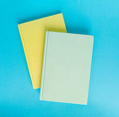 Copybook Mockup, Notebook on Office Desk with Copy Space for Text, Moleskin Template