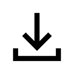 Fototapeta premium Download icon