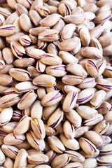 New harvest pistachio background. This image can be used vertically or horizontally.