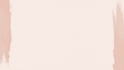 Obraz premium Vibrant pink paint stroke on white canvas, a modern abstract art texture background