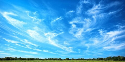 Serene atmosphere under clear skies 
