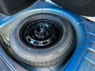 A Compact Spare Tire is conveniently and securely stored in the trunk of your vehicle and is...