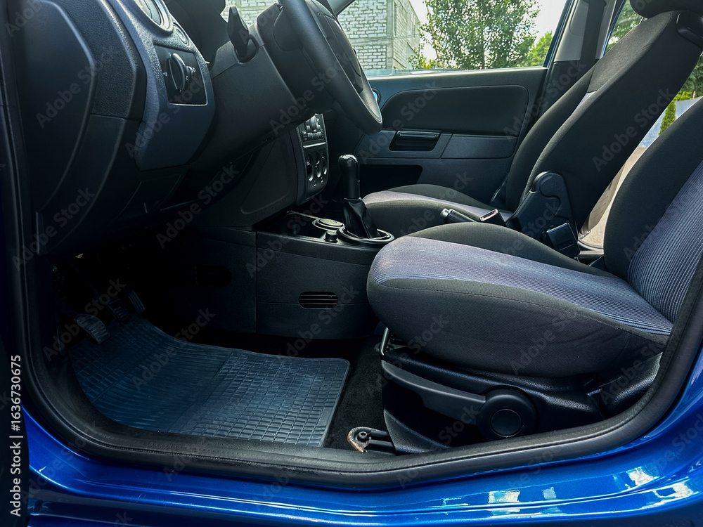 Poster this compact car boasts a stylish interior that includes comfortable seating arrangements, paired wi
