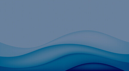 abstract blue wave background