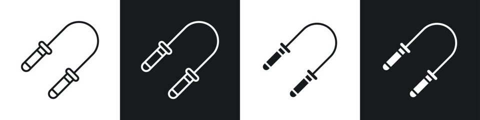 Jump rope icon vector - Sign or Symbol collection