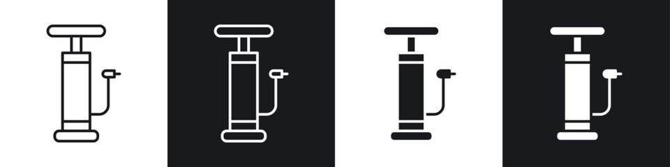 Air pump icon vector - Sign or Symbol collection