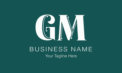 GM G gm initial logo | initial based abstract modern minimal creative logo, vector template image. luxury logotype logo, real estate homie logo. typography logo. initials logo