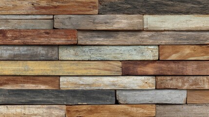 Rustic wooden plank wall texture