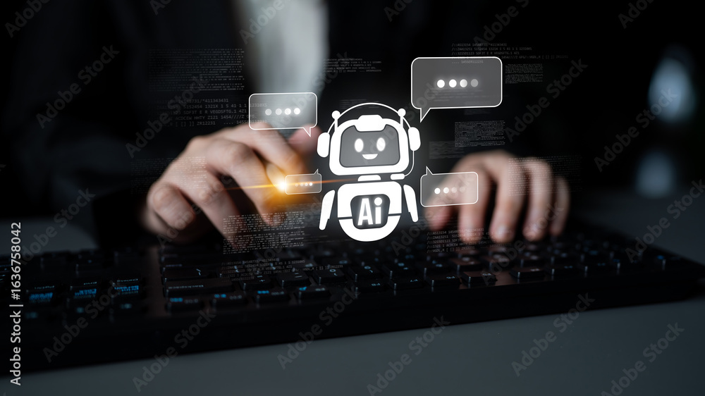 Poster ai chatbot using prompt engineering and llm deep learning delivers explainable generative ai for sma