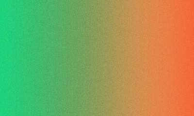 Green to Orange Gradient with Grain Texture abstract