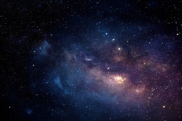 Stars and galaxy outer space sky night universe background