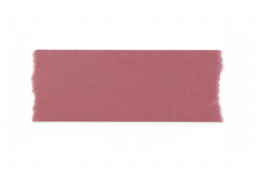 Horizontal pink ripped paper piece with transparent background, ideal for adding a touch of color and texture to designs