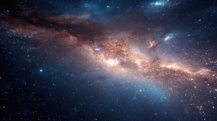 Fototapeta premium galaxy in space