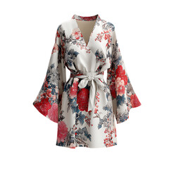 Kimono Sleeve Dress Mockup 