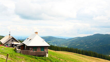 Sommer auf der Feistritzer Schwaig am Wechsel in Niederösterreich 