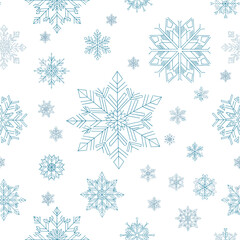 Elegant snowflake pattern design celebrating winter season and its natural beauty