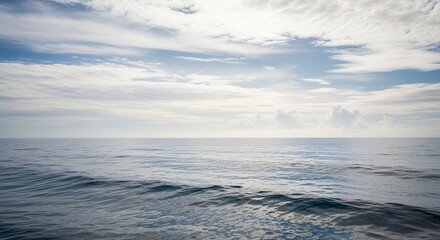 Fototapeta premium clouds over the sea