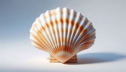 Artistic shell display coastal studio photography minimalist close-up view marine beauty