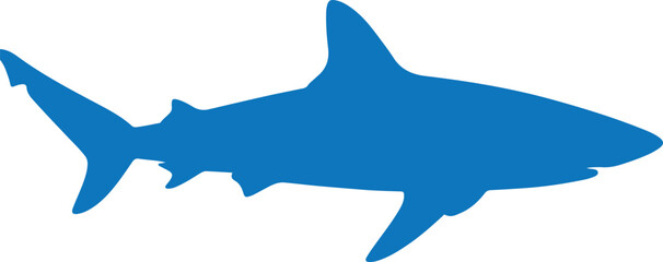 Grace fish in silhouette.