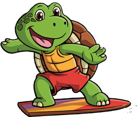 funny turtle cartoon