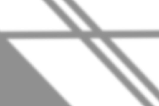 Overlay effects, mockup set of shadows isolated on transparent background. Shadow from realistic incidence of light