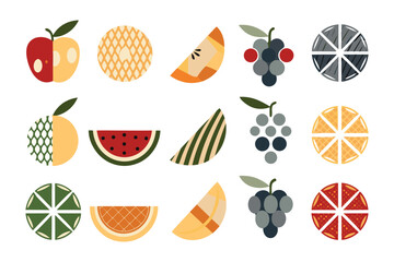 Delicious Assortment of Fruit: A vibrant collection of assorted fruits artfully displayed, each offering a unique taste of nature's bounty, visually appealing representation.