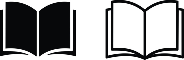 Book icon set , Book Stacks Icon and Symbols, Simple book symbol , Vector Illustration !