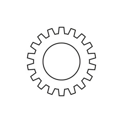 vector gear icon