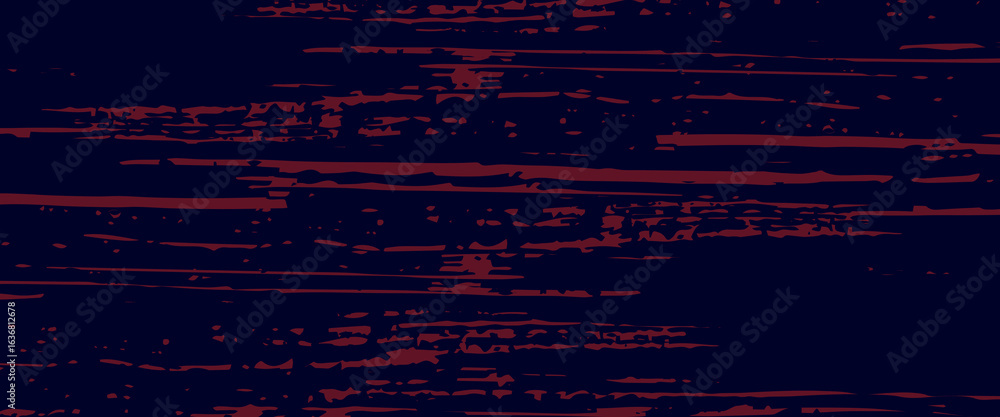 Aufkleber halftone dots red and blue color pattern gradient grunge texture background.
