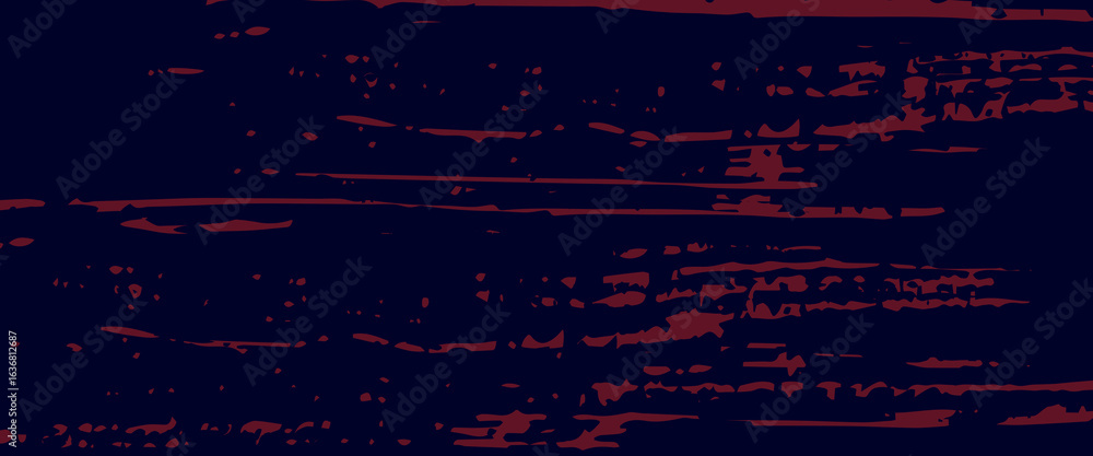 Aufkleber halftone dots red and blue color pattern gradient grunge texture background.