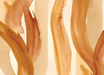 vibrant earth-toned watercolor background