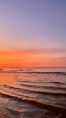 Obraz premium sunset over the sea