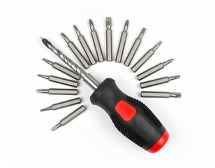 Realistic power tool accessories photo