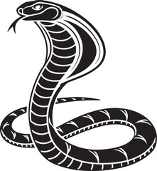 black and white snake