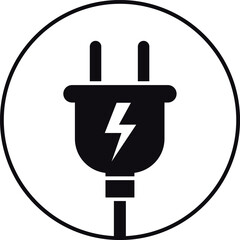 Electric Plug Power Icon