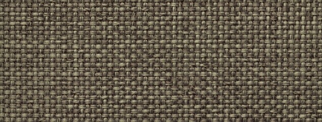 Brown woven textile macro texture background. Knitted beige fabric pattern for material design and...