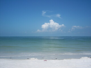 beach and sea