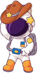 vector illustration of a cartoon farmer